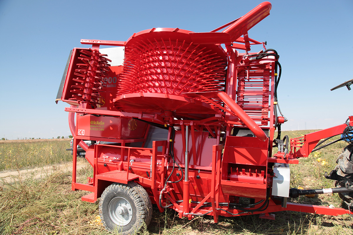 T.D. 2900 Die Maschine für die Entkernung der Kürbisse