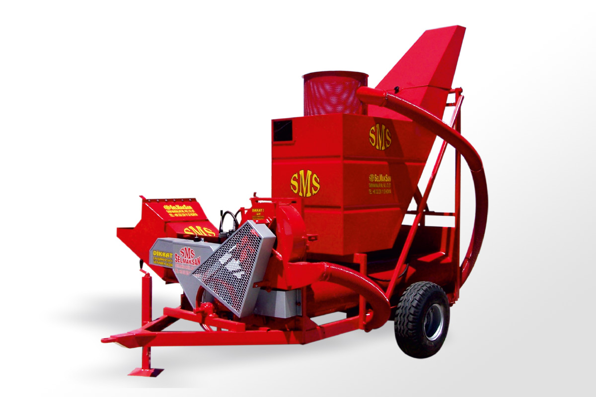 D.P 2400- Pumpkin Seed Harvesting Machine With Depot1